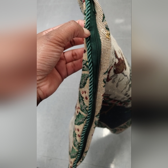 Christmas Tapestry Decorative Throw Pillow Cover Zip up Case Snowman Home Décor - Picture 4 of 9